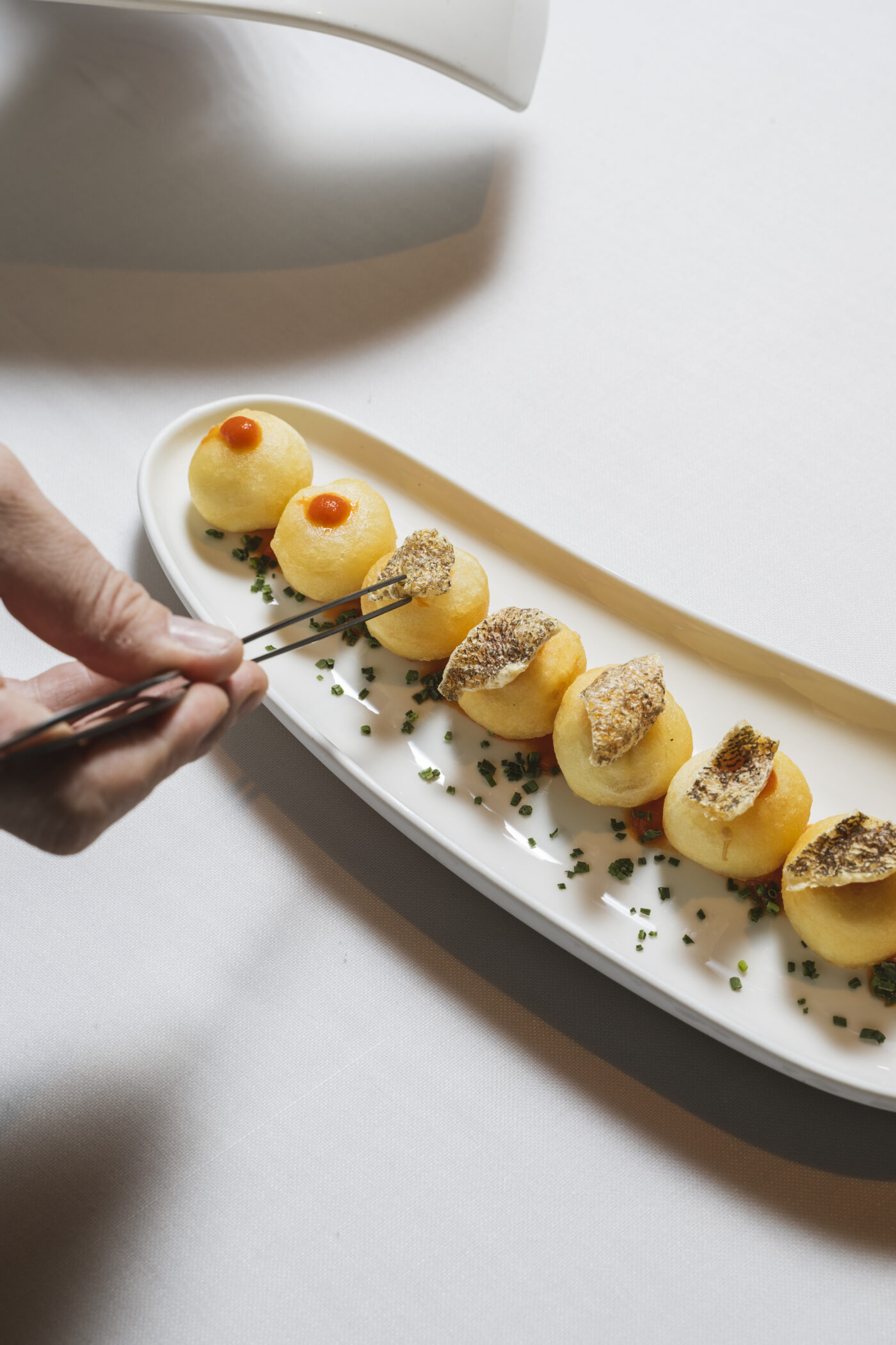 Gastronomía TATEL: buñuelos de bacalao