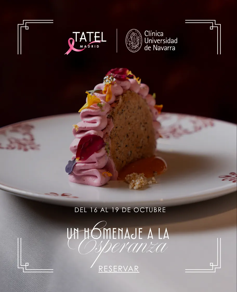 TATEL Madrid x Clínica Universidad de Navarra · Un homenaje a la Esperanza · Del 16 al 19 de octubre